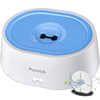 SpillSafe Dog Water Bowl 2L - Splash-Proof Design