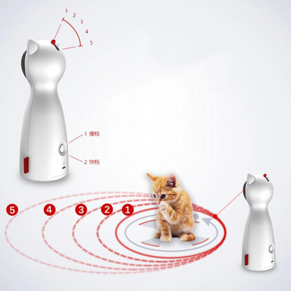 Whisker Wagger Laser Cat Toy